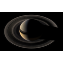 Saturno. Fonte: http://pt.wikipedia.org/wiki/Ficheiro:Backlit_Saturn_from_Cassini_Orbiter_2007_May_9.jpg